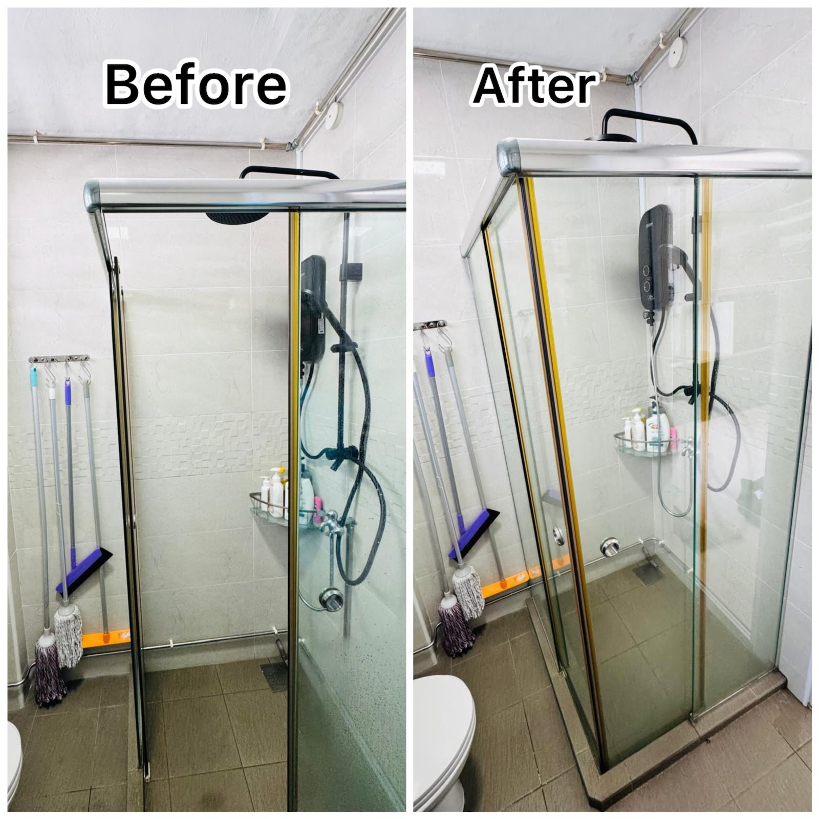 Shower Glass Door Repair & Alignment Service in Singapore